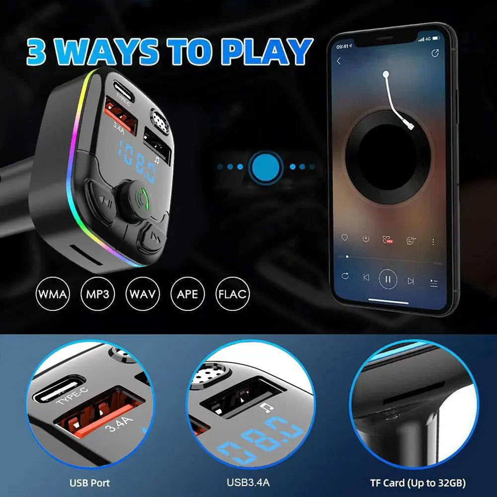 DriveSync Pro Car Bluetooth Hub